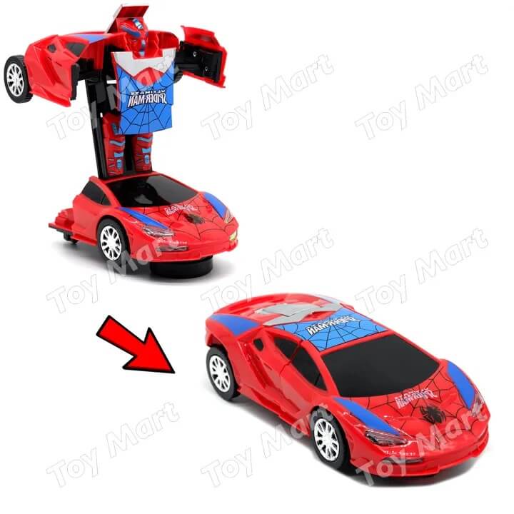 Spiderman auto transformers