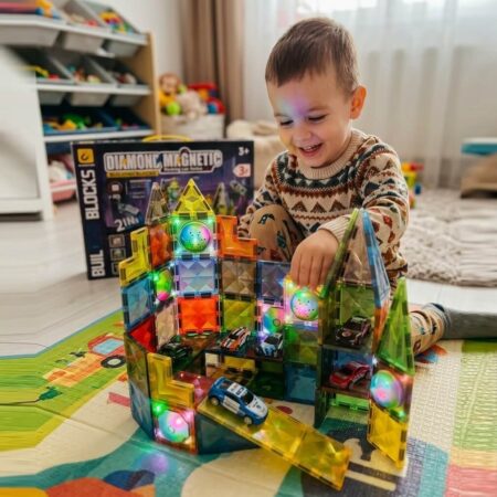 Svetleće magnetne kocke garaža