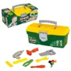 Dede Power Tool Box zeleno zuti alat set u plasticnoj kutiji sa 12 delova za decu