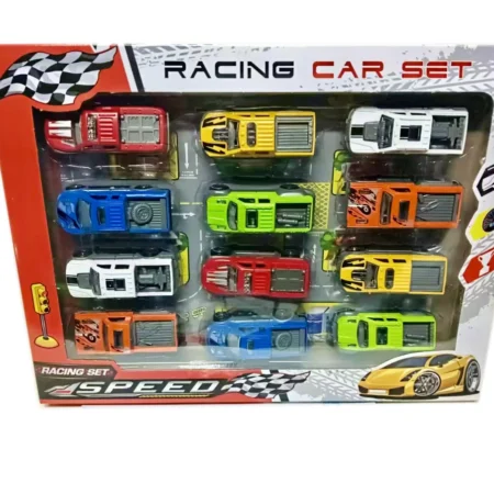 Racing Car Set Speed sa 12 metalnih autica 968208 3+