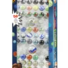 BUKI Marbles kutija sa 56 staklenih klikera u razlicitim bojama i velicinama 6+