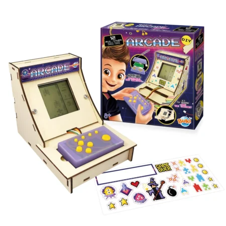 BUKI Arcade pakovanje i sklopljen aparat