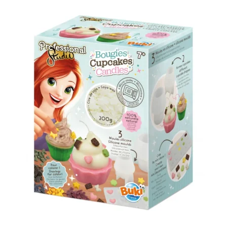BUKI Professional Studio Cupcakes Candles set za pravljenje svecica u obliku cupcake 7+
