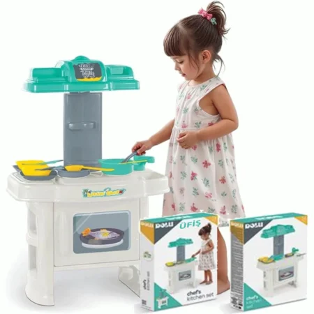 DOLU Little Chef kuhinja set za decu sa rernom sudoperom i priborom