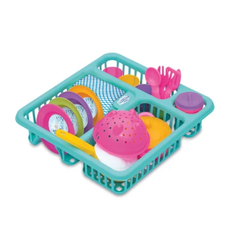 Sadržaj Dede Frozen Dish Rack Set seta tanjirici pribor posuđe