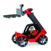 Lena utovarivač telehandler crveni sa radnikom paletom 917105