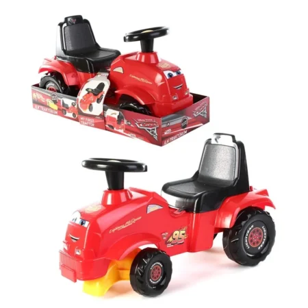 Dede Disney Pixar Cars Munja Mekvin traktor guralica crveni 63 cm sa prtljaznikom