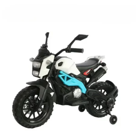 TS-501 dečji motor na akumulator plavi 12V 7Ah pomoćni točkovi 2-6 godina