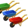 Dohany dečja kolica (tačke) za pesak — plastične 501408