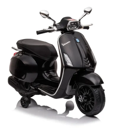 Vespa Sprint dečji motor na akumulator beli — licencirani model 12V sa pomoćnim točkićima