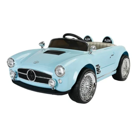 Retro M dečji auto na akumulator bež — retro roadster 12V sa daljinskim