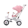 Tricikl 3u1 Princess 360 roze 056544 — rotirajuće sedište, tenda i roditeljska ručka