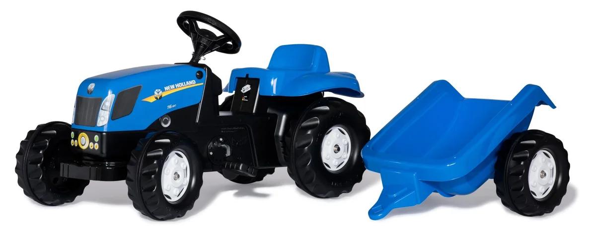 Traktor Rolly kid New Holland T704 sa prikolicom